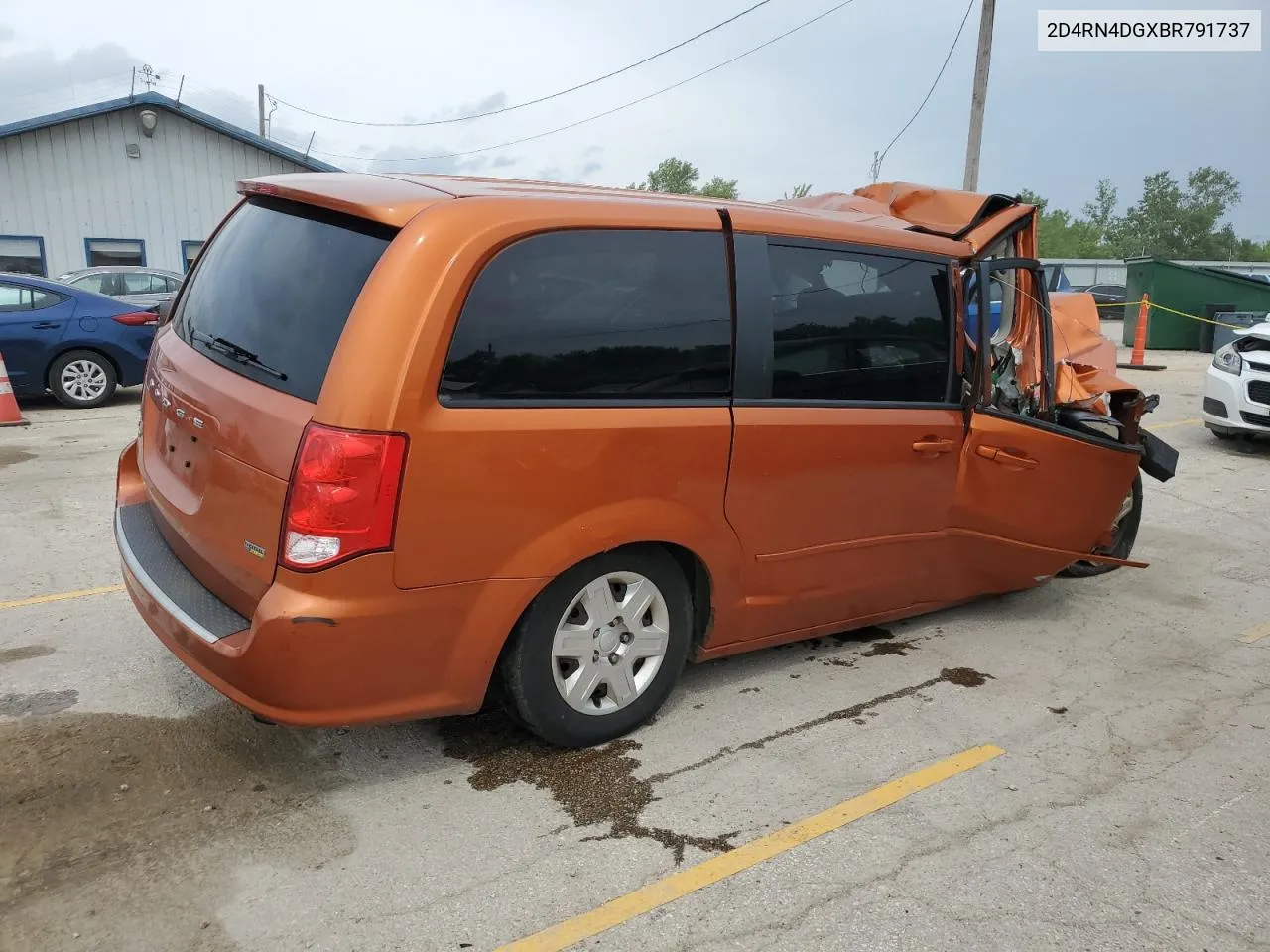 2011 Dodge Grand Caravan Express VIN: 2D4RN4DGXBR791737 Lot: 57387154