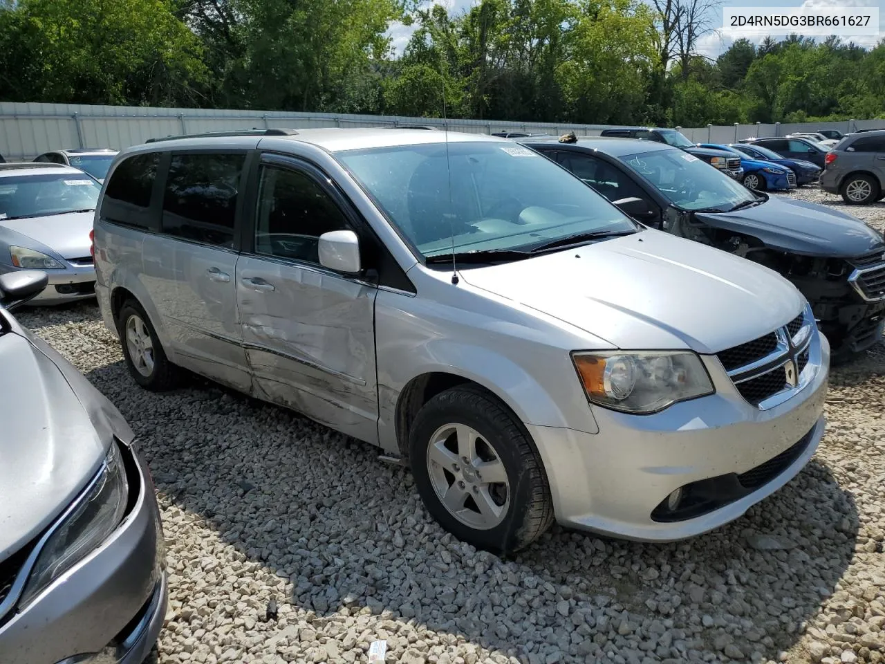 2011 Dodge Grand Caravan Crew VIN: 2D4RN5DG3BR661627 Lot: 59043853