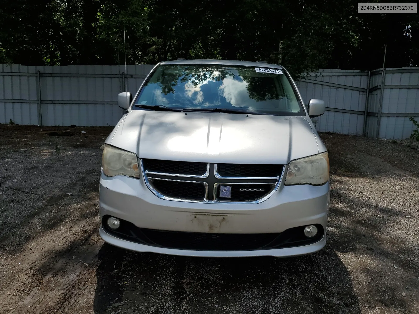 2011 Dodge Grand Caravan Crew VIN: 2D4RN5DG8BR732370 Lot: 62833894