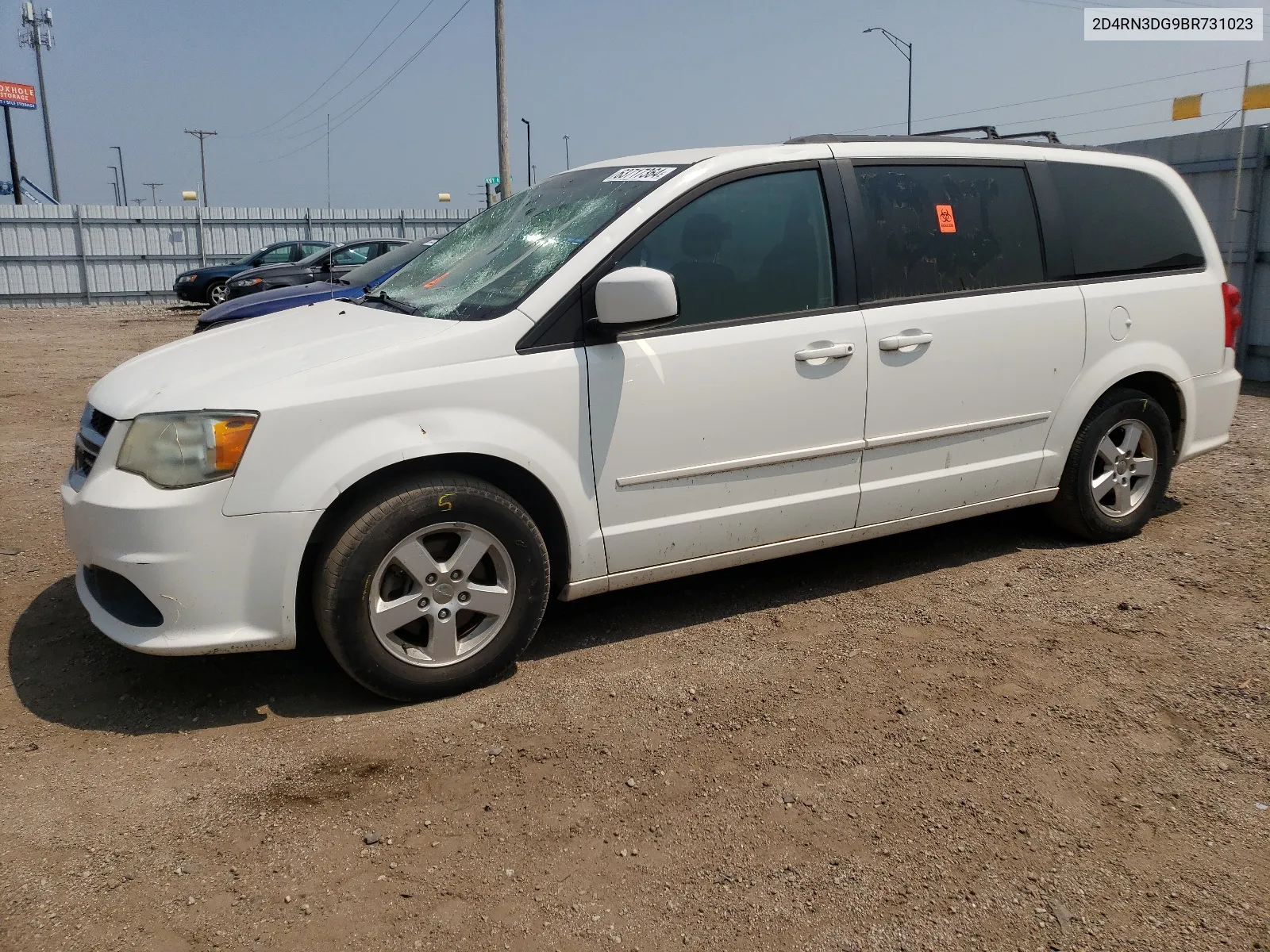 2011 Dodge Grand Caravan Mainstreet VIN: 2D4RN3DG9BR731023 Lot: 63717364