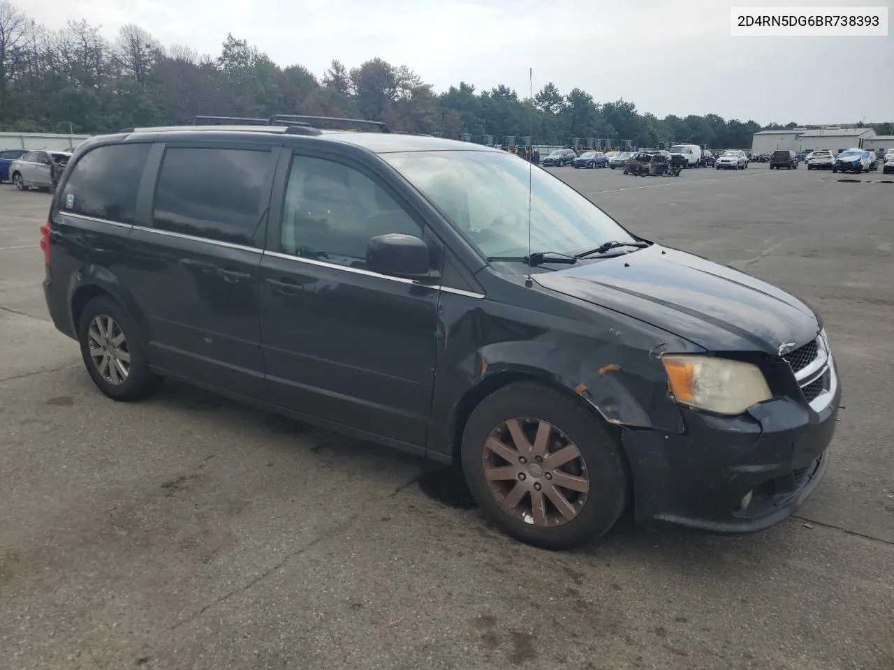 2011 Dodge Grand Caravan Crew VIN: 2D4RN5DG6BR738393 Lot: 63997524