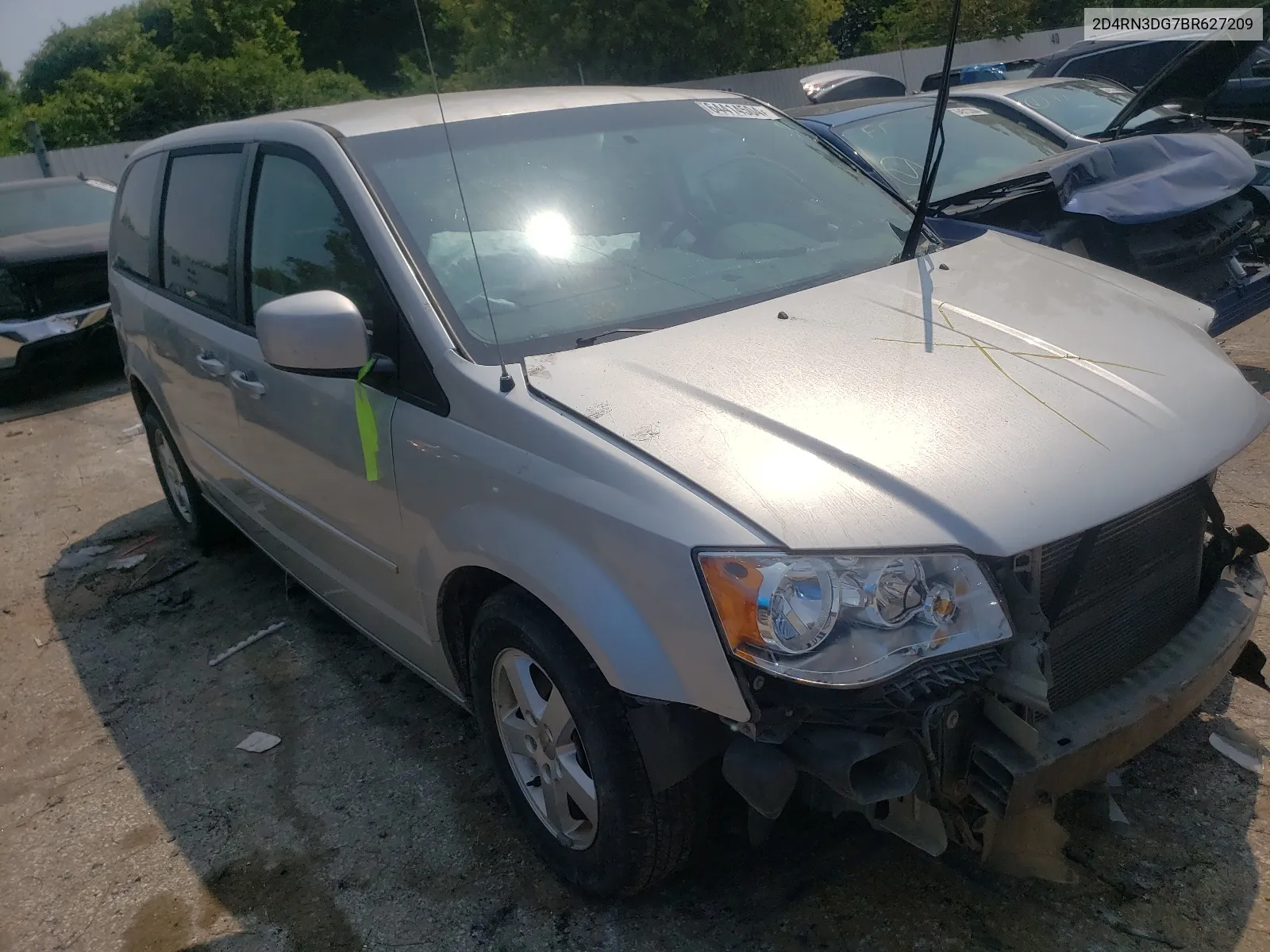 2D4RN3DG7BR627209 2011 Dodge Grand Caravan Mainstreet