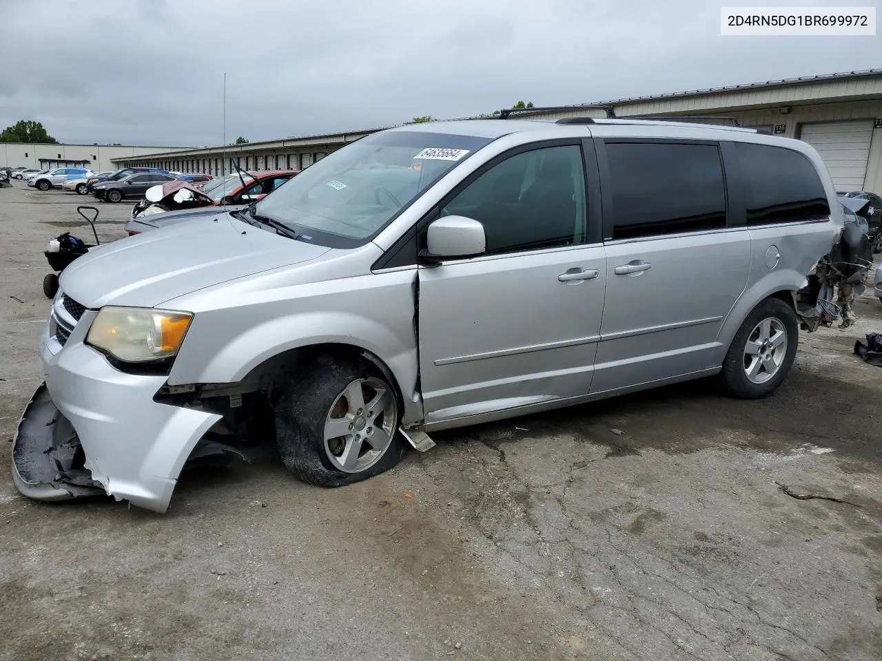 2011 Dodge Grand Caravan Crew VIN: 2D4RN5DG1BR699972 Lot: 64635664