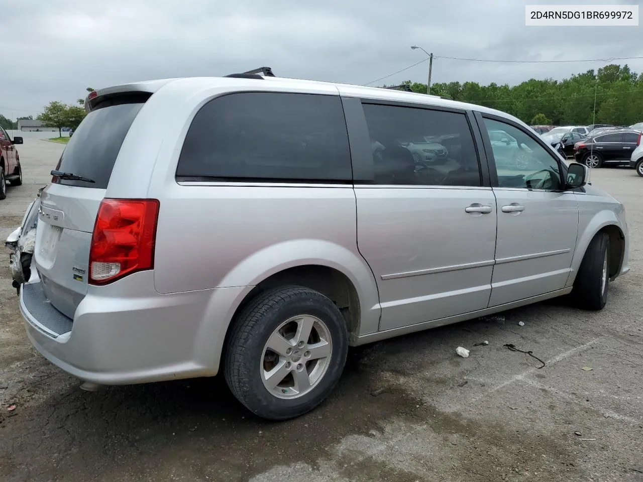 2D4RN5DG1BR699972 2011 Dodge Grand Caravan Crew