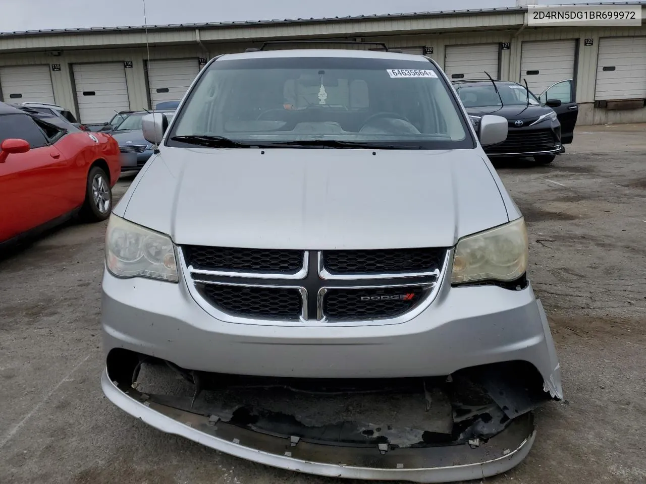 2011 Dodge Grand Caravan Crew VIN: 2D4RN5DG1BR699972 Lot: 64635664