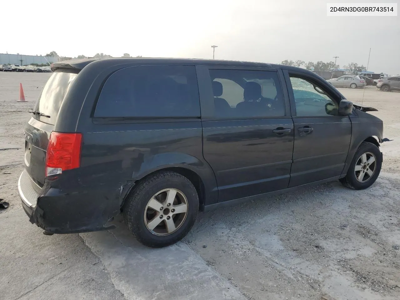 2011 Dodge Grand Caravan Mainstreet VIN: 2D4RN3DG0BR743514 Lot: 66312124