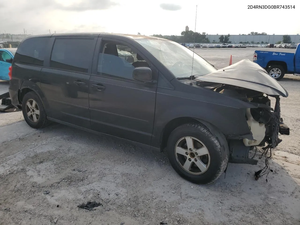 2011 Dodge Grand Caravan Mainstreet VIN: 2D4RN3DG0BR743514 Lot: 66312124