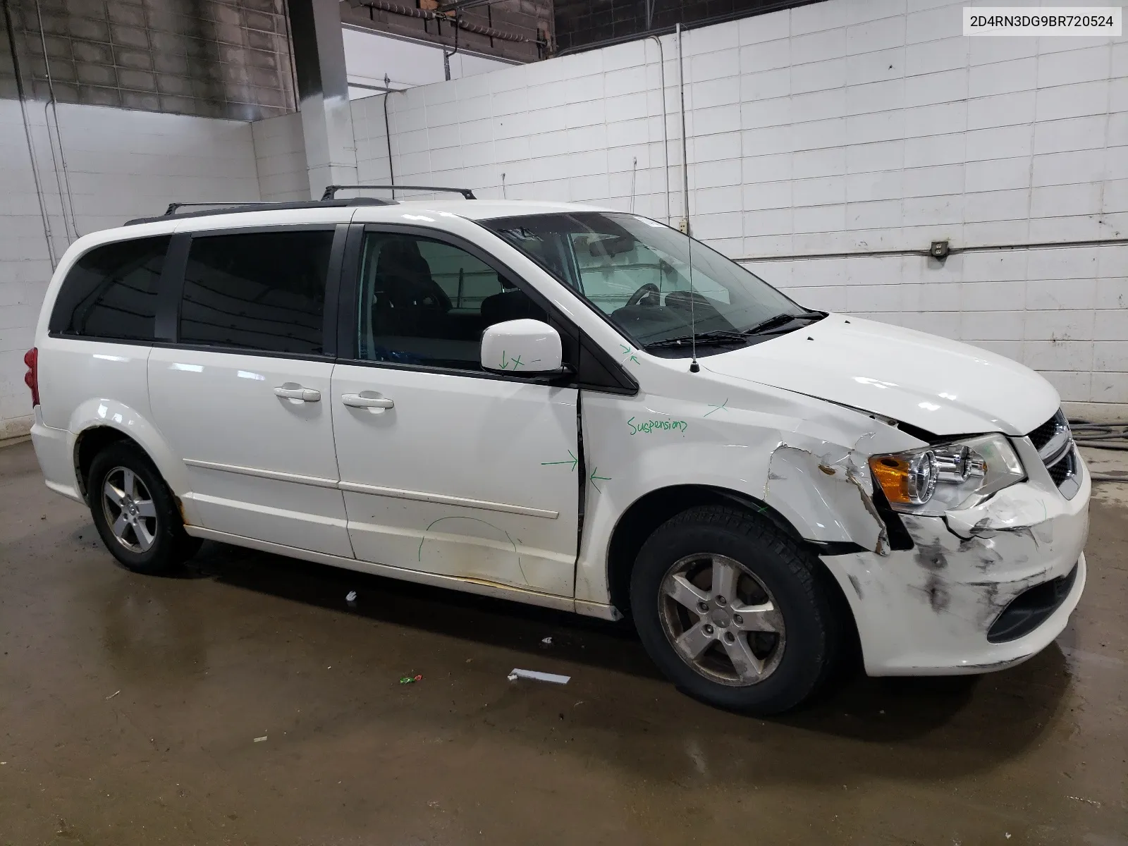 2011 Dodge Grand Caravan Mainstreet VIN: 2D4RN3DG9BR720524 Lot: 67041904