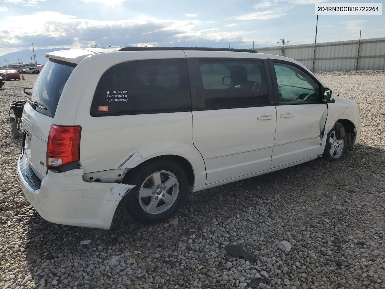 2011 Dodge Grand Caravan Mainstreet VIN: 2D4RN3DG8BR722264 Lot: 67099344