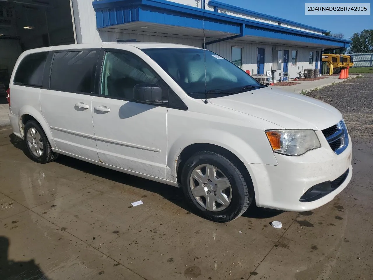 2011 Dodge Grand Caravan Express VIN: 2D4RN4DG2BR742905 Lot: 68445824