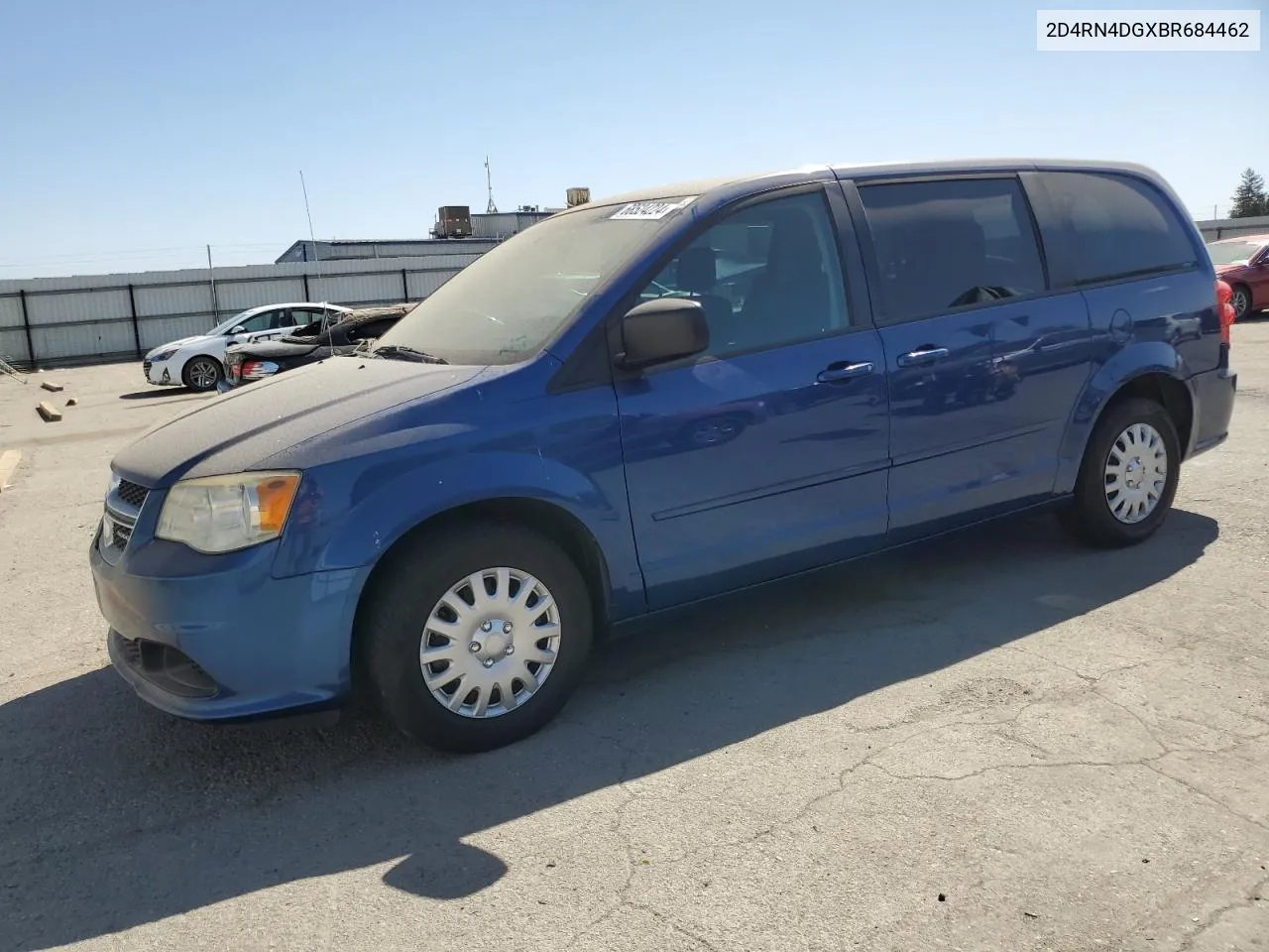 2011 Dodge Grand Caravan Express VIN: 2D4RN4DGXBR684462 Lot: 68524224