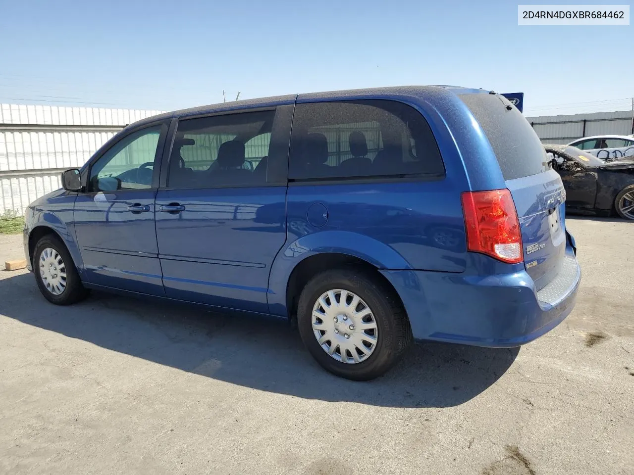 2011 Dodge Grand Caravan Express VIN: 2D4RN4DGXBR684462 Lot: 68524224