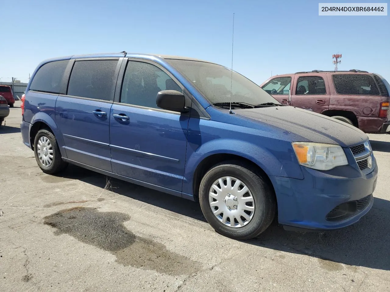 2011 Dodge Grand Caravan Express VIN: 2D4RN4DGXBR684462 Lot: 68524224