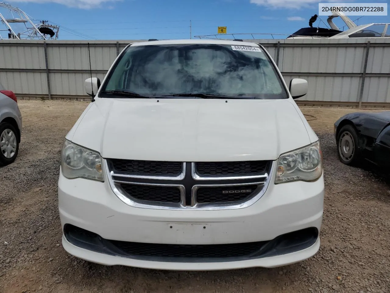 2011 Dodge Grand Caravan Mainstreet VIN: 2D4RN3DG0BR722288 Lot: 68542054