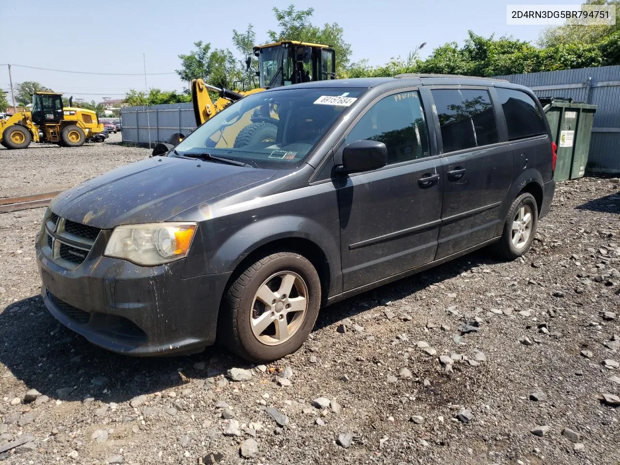 2011 Dodge Grand Caravan Mainstreet VIN: 2D4RN3DG5BR794751 Lot: 69157684