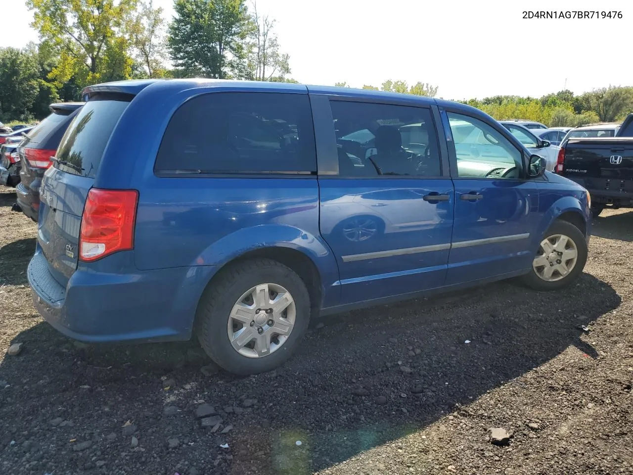 2011 Dodge Grand Caravan C/V VIN: 2D4RN1AG7BR719476 Lot: 70004334