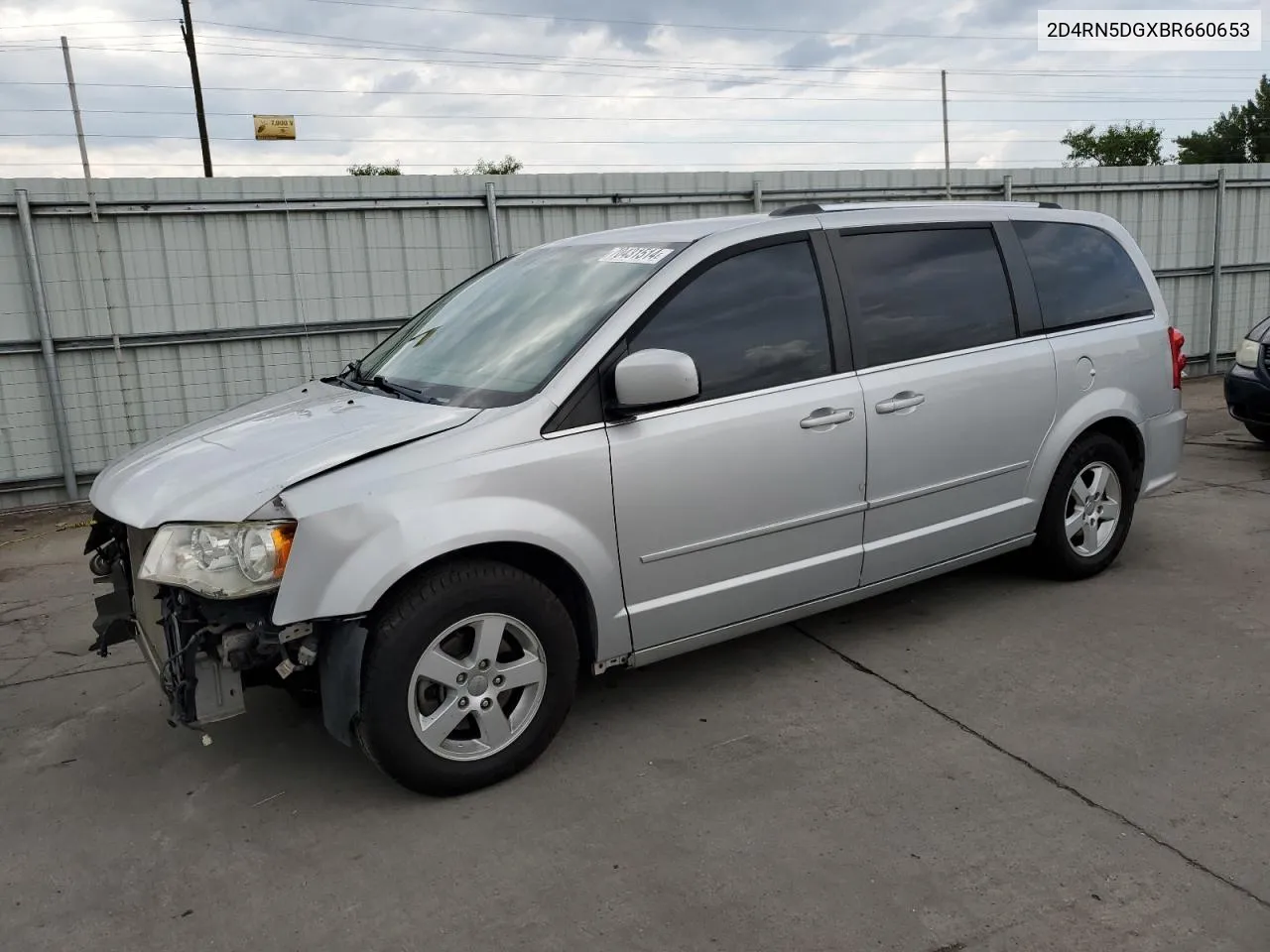 2011 Dodge Grand Caravan Crew VIN: 2D4RN5DGXBR660653 Lot: 70431514