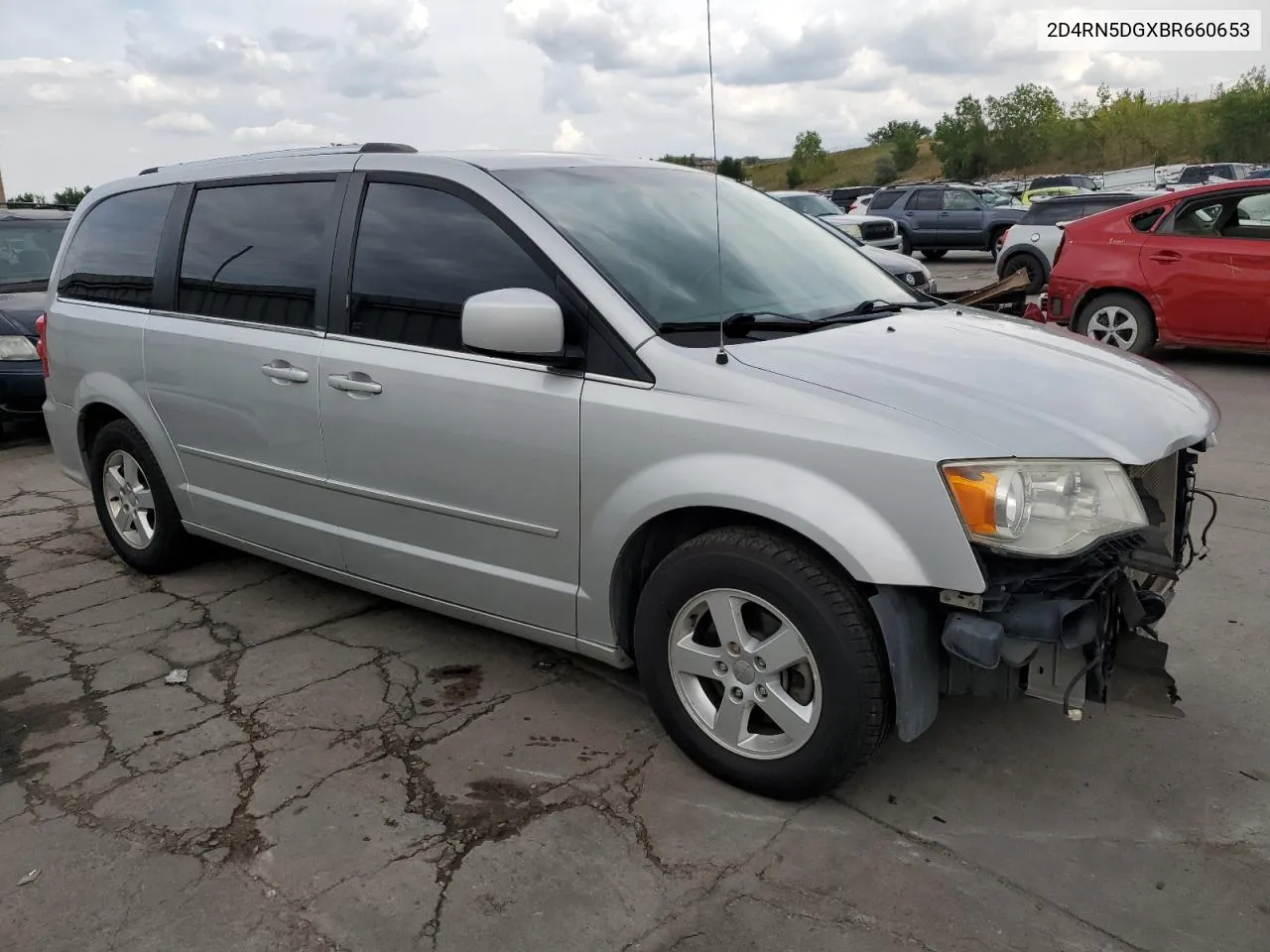 2011 Dodge Grand Caravan Crew VIN: 2D4RN5DGXBR660653 Lot: 70431514