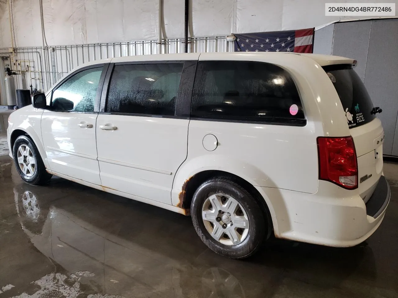 2011 Dodge Grand Caravan Express VIN: 2D4RN4DG4BR772486 Lot: 71080424