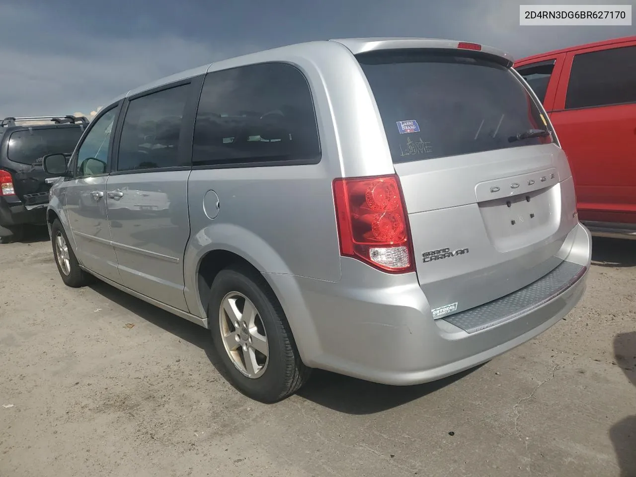 2011 Dodge Grand Caravan Mainstreet VIN: 2D4RN3DG6BR627170 Lot: 71110674