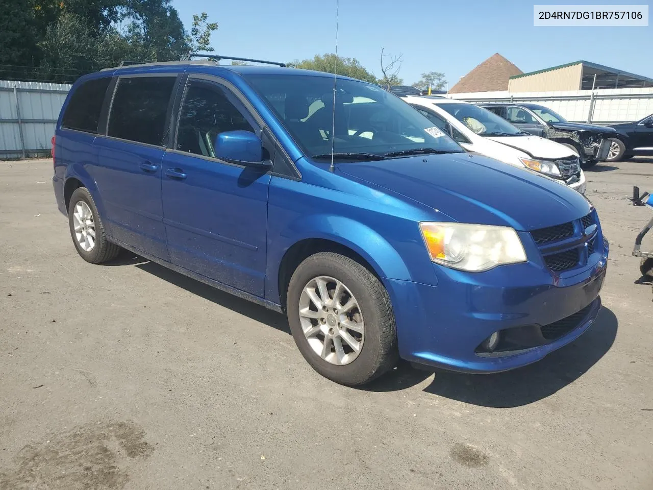 2011 Dodge Grand Caravan R/T VIN: 2D4RN7DG1BR757106 Lot: 71277424