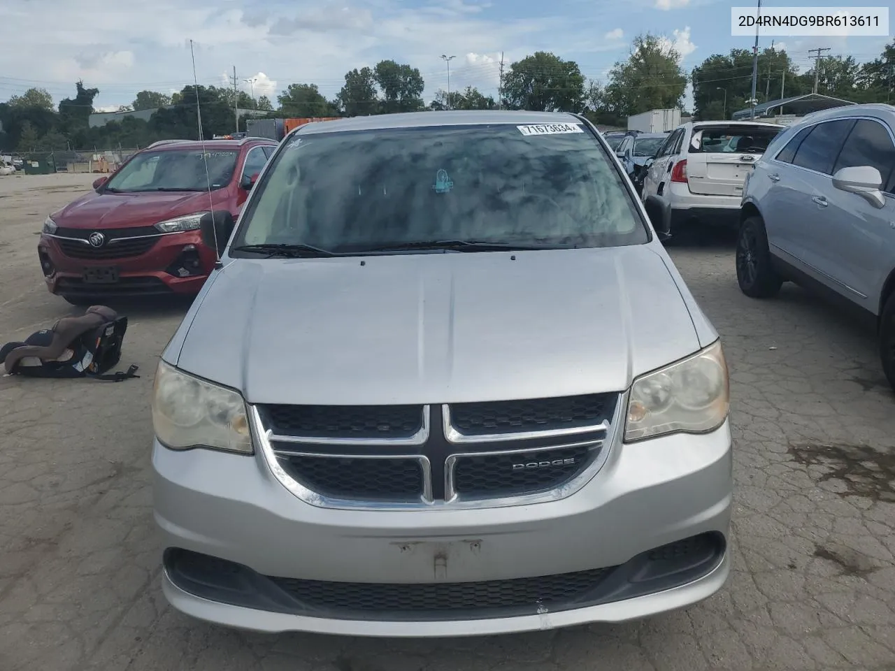 2011 Dodge Grand Caravan Express VIN: 2D4RN4DG9BR613611 Lot: 71673634