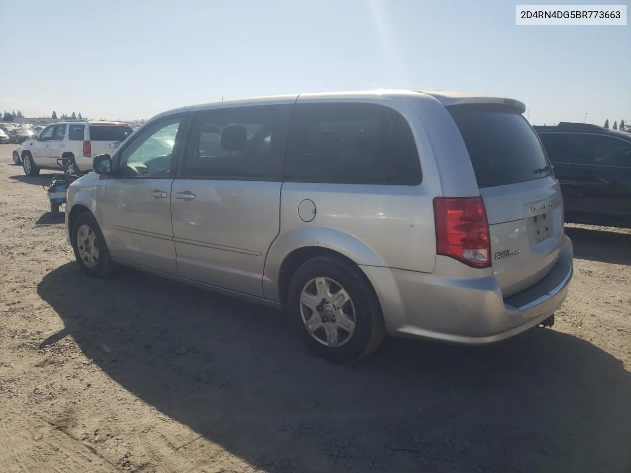 2011 Dodge Grand Caravan Express VIN: 2D4RN4DG5BR773663 Lot: 72464214