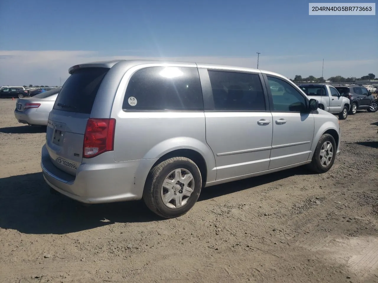 2D4RN4DG5BR773663 2011 Dodge Grand Caravan Express