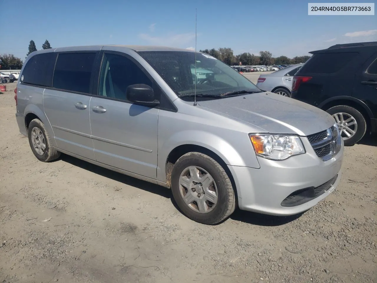 2011 Dodge Grand Caravan Express VIN: 2D4RN4DG5BR773663 Lot: 72464214