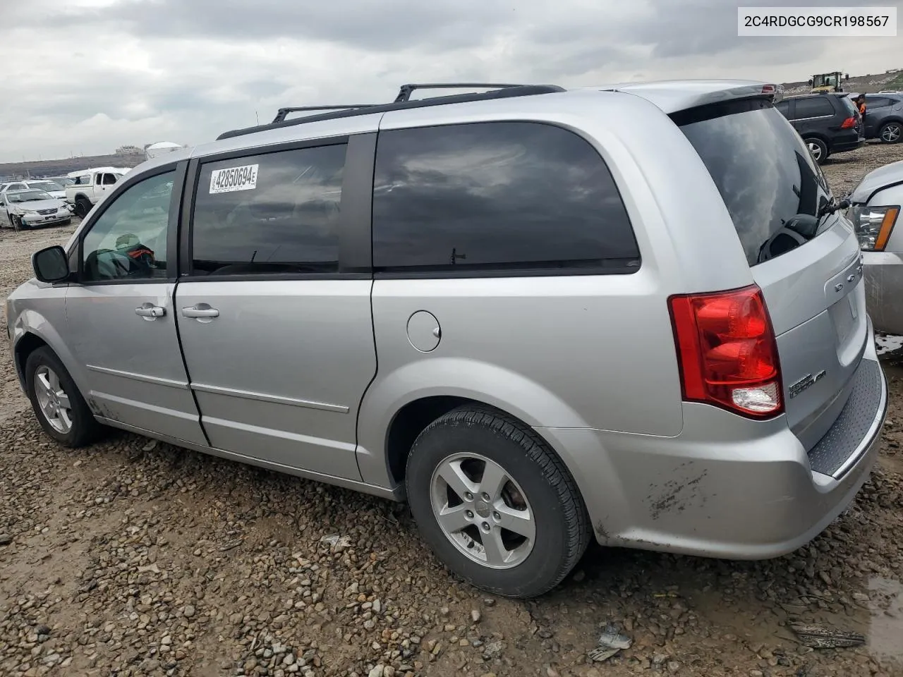 2C4RDGCG9CR198567 2012 Dodge Grand Caravan Sxt