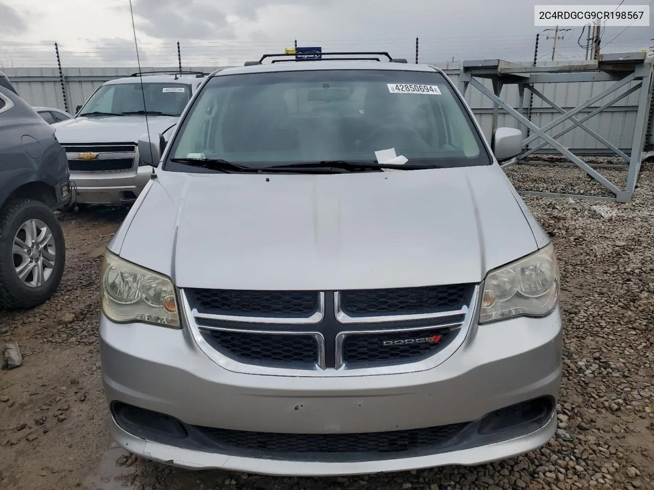 2C4RDGCG9CR198567 2012 Dodge Grand Caravan Sxt