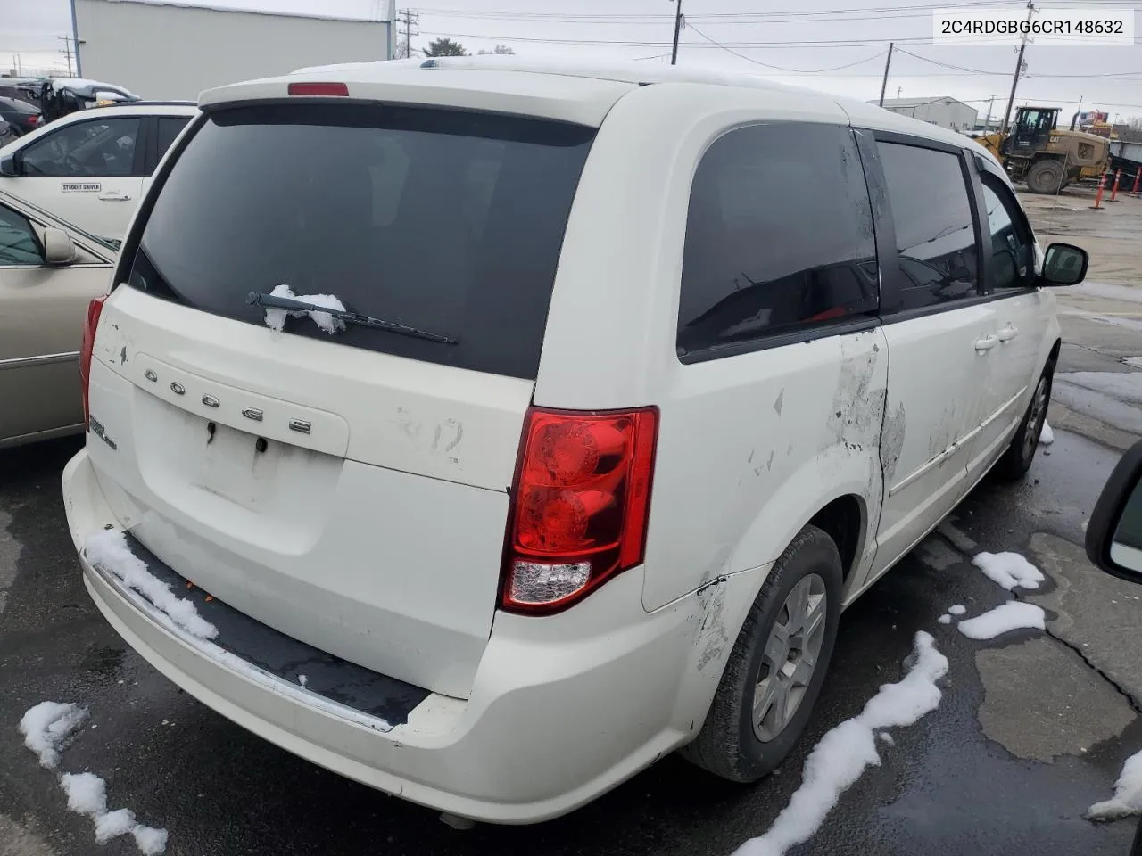 2012 Dodge Grand Caravan Se VIN: 2C4RDGBG6CR148632 Lot: 43349564