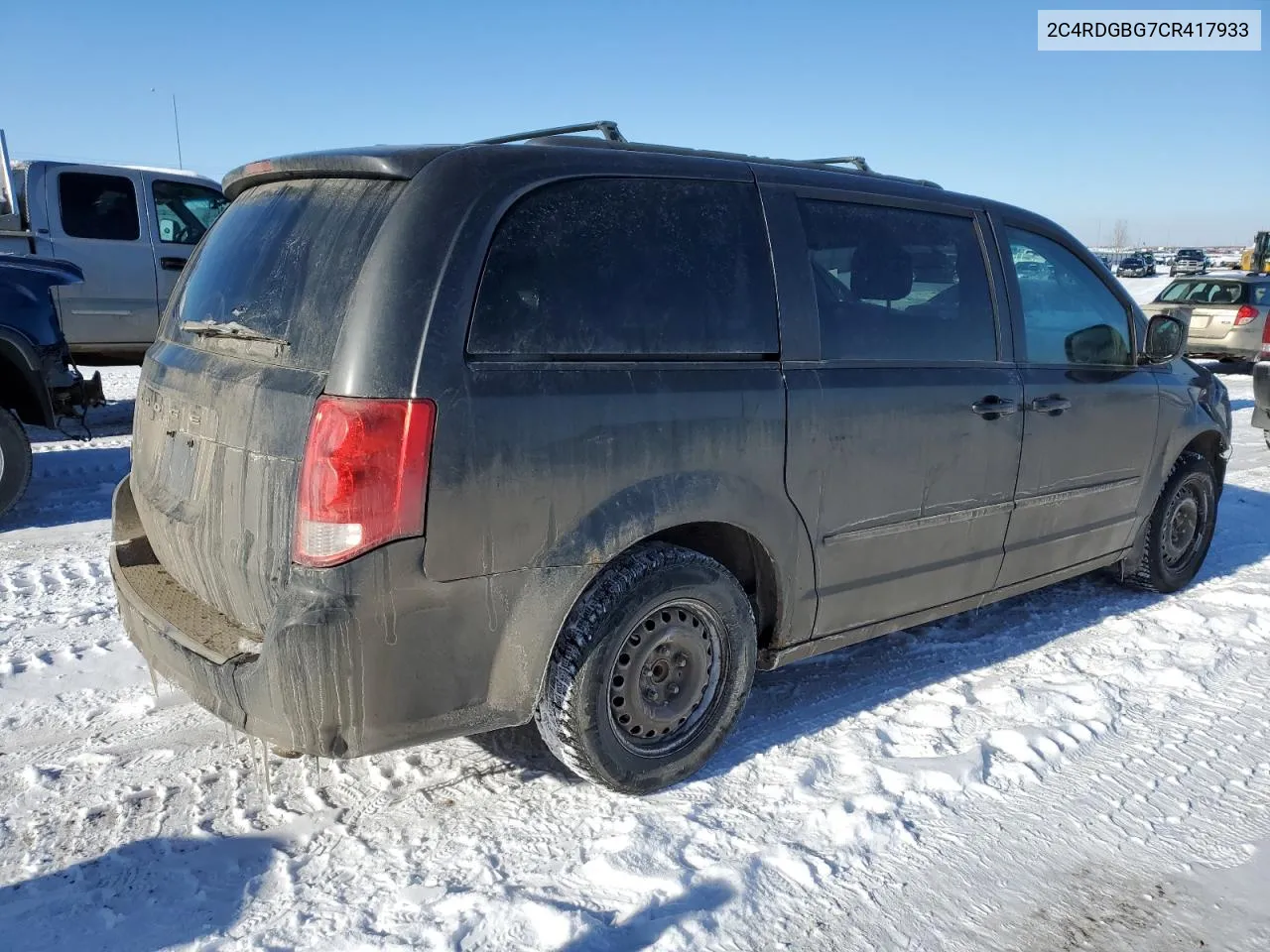 2C4RDGBG7CR417933 2012 Dodge Grand Caravan Se