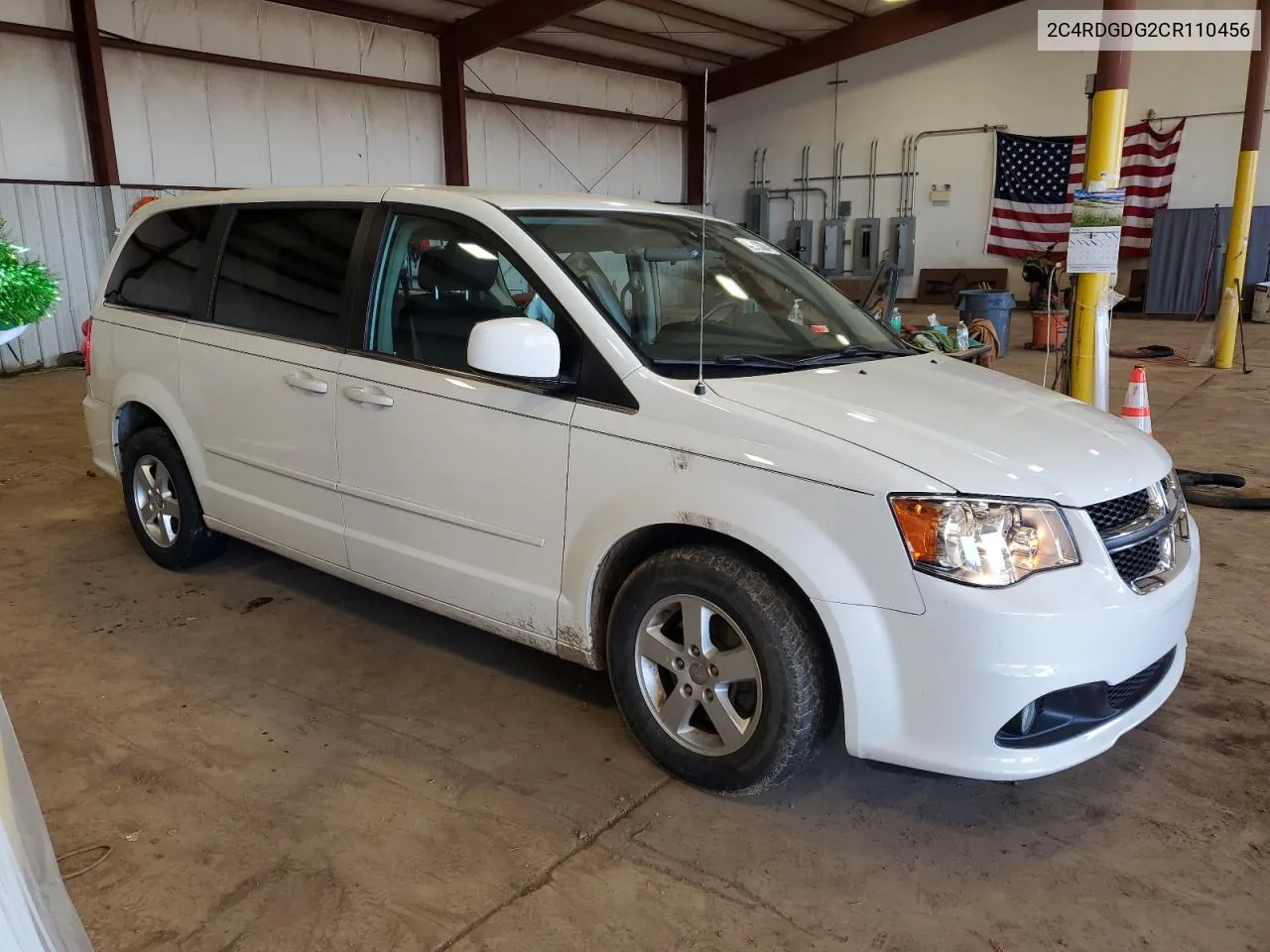 2012 Dodge Grand Caravan Crew VIN: 2C4RDGDG2CR110456 Lot: 46213304