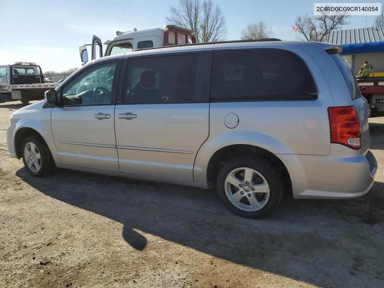 2012 Dodge Grand Caravan Sxt VIN: 2C4RDGCG9CR140054 Lot: 48638764