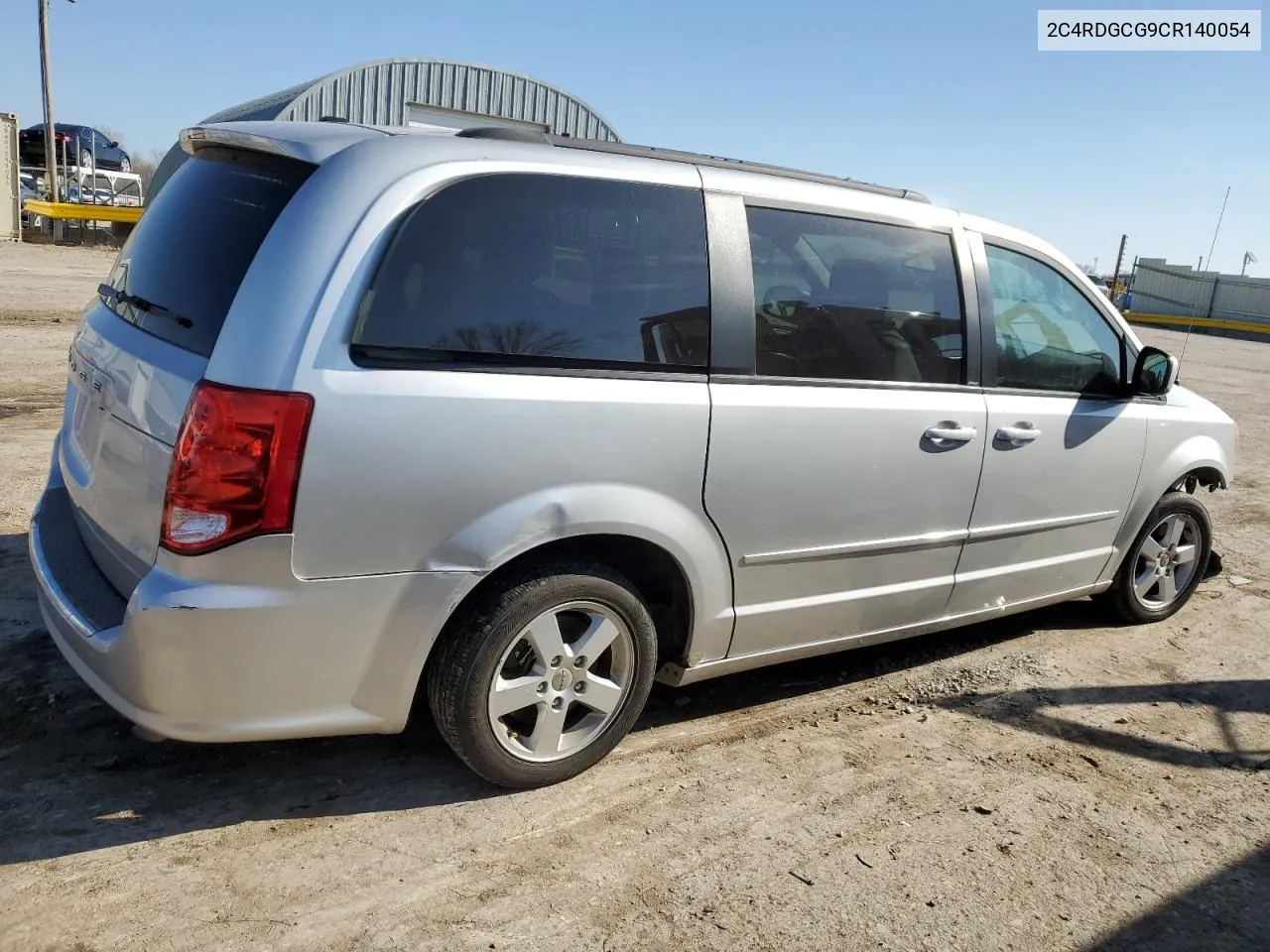 2012 Dodge Grand Caravan Sxt VIN: 2C4RDGCG9CR140054 Lot: 48638764