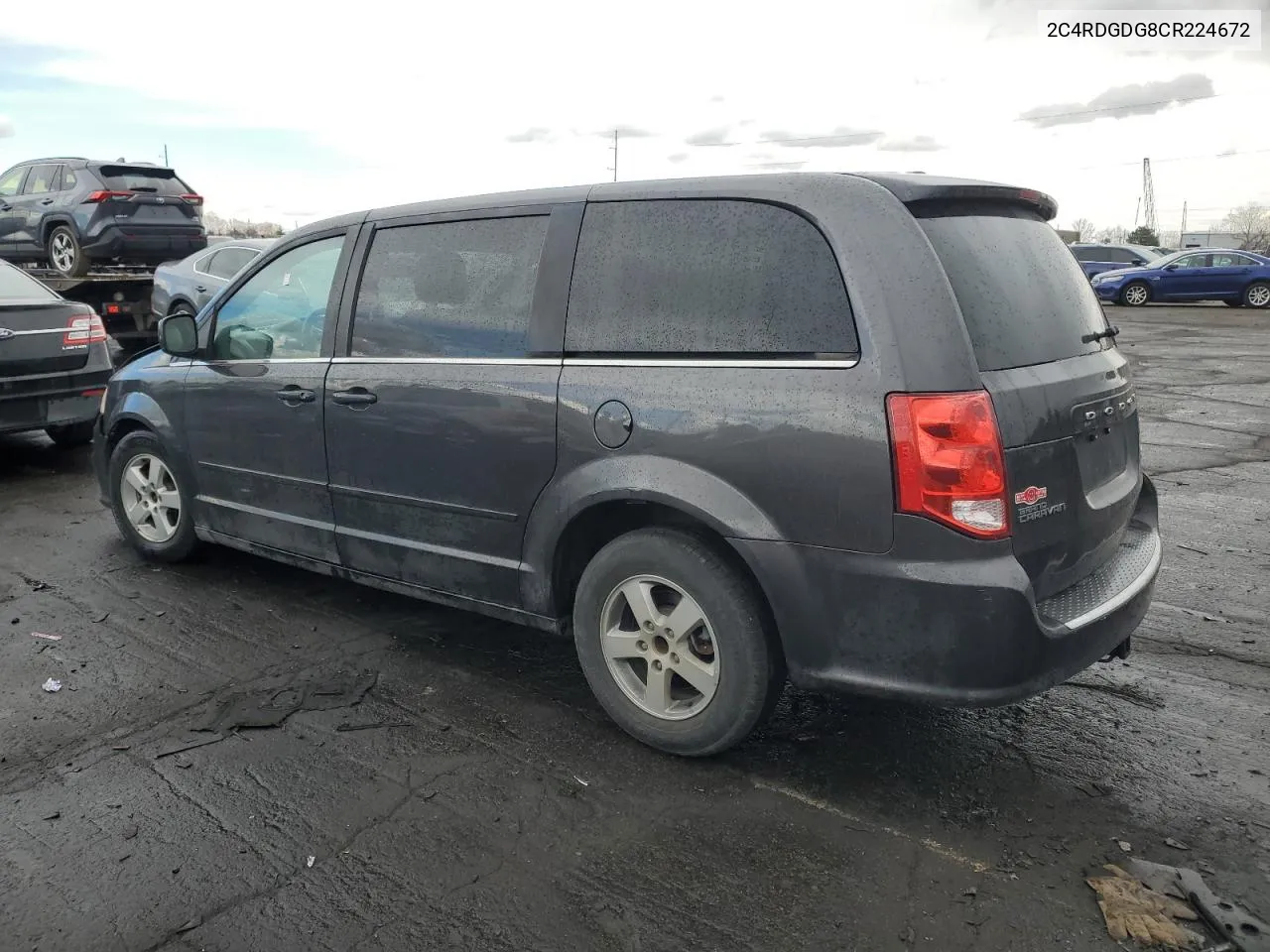 2C4RDGDG8CR224672 2012 Dodge Grand Caravan Crew