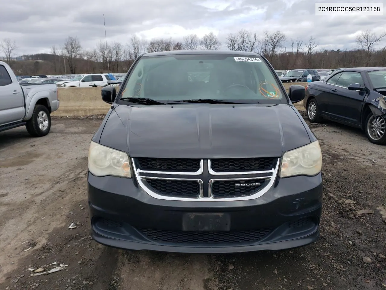 2C4RDGCG5CR123168 2012 Dodge Grand Caravan Sxt