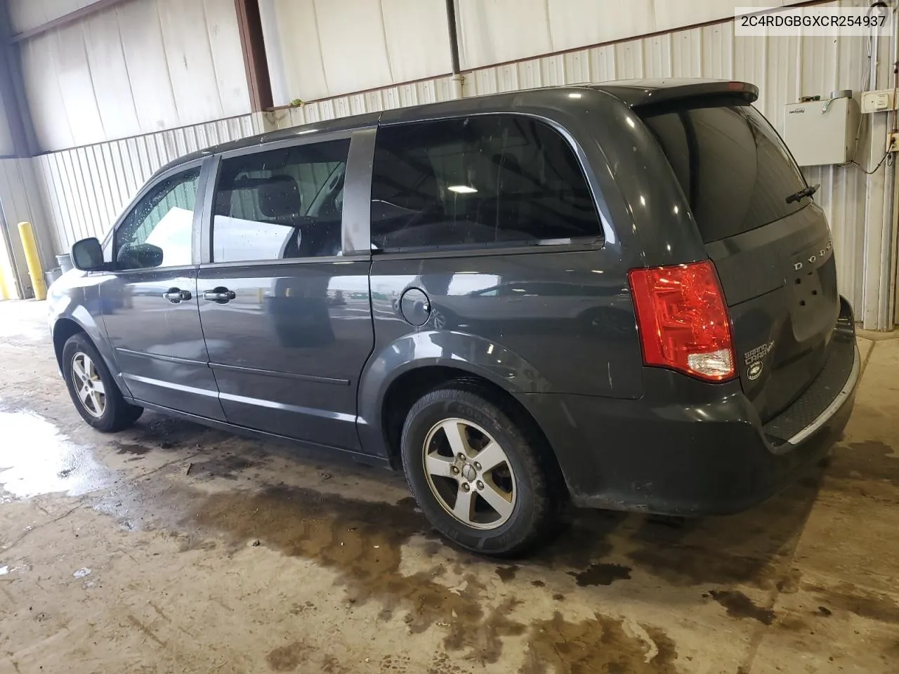 2012 Dodge Grand Caravan Se VIN: 2C4RDGBGXCR254937 Lot: 50857154