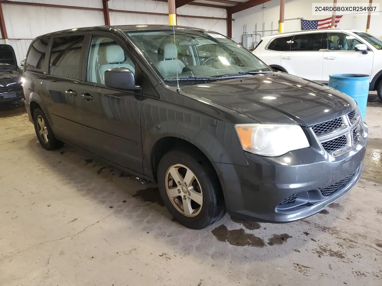 2012 Dodge Grand Caravan Se VIN: 2C4RDGBGXCR254937 Lot: 50857154