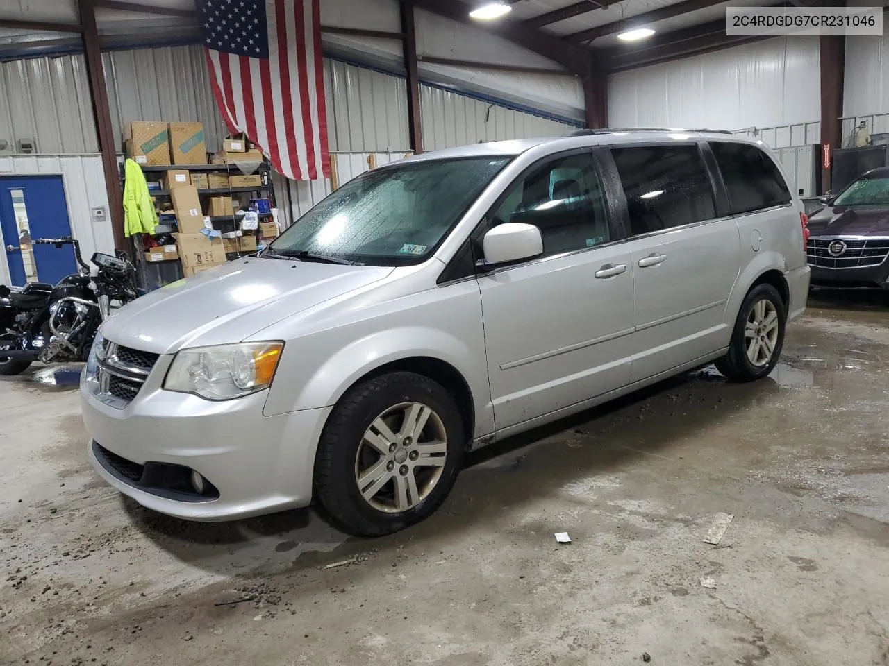 2012 Dodge Grand Caravan Crew VIN: 2C4RDGDG7CR231046 Lot: 51592234