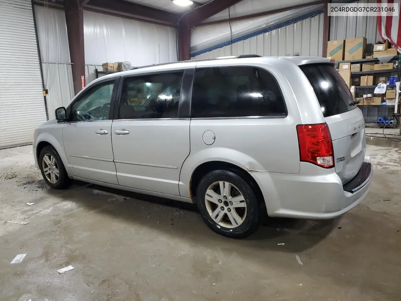 2C4RDGDG7CR231046 2012 Dodge Grand Caravan Crew