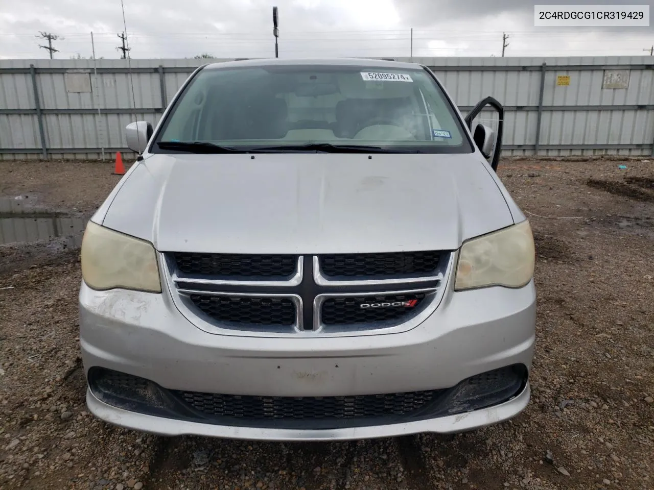 2C4RDGCG1CR319429 2012 Dodge Grand Caravan Sxt