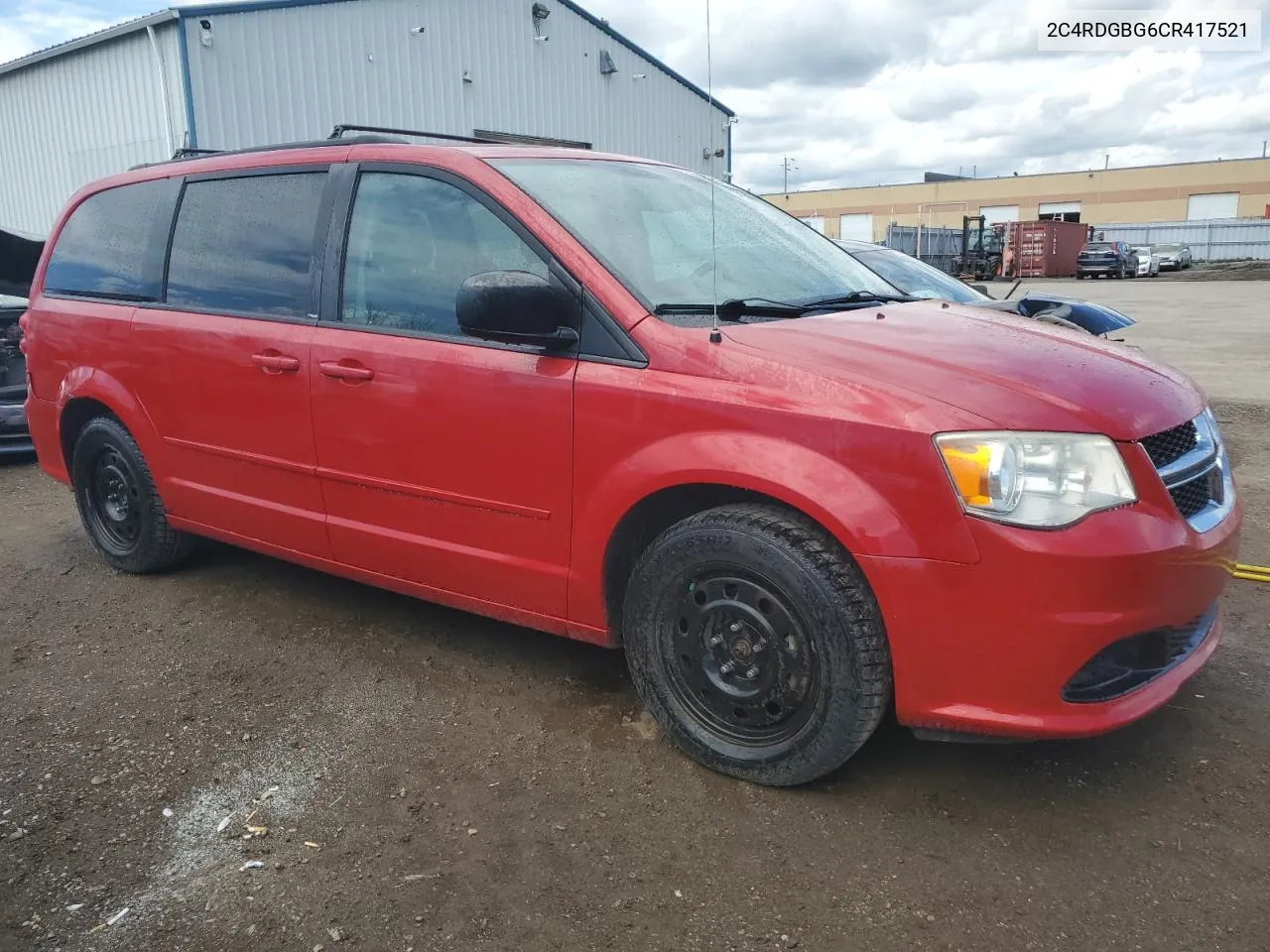 2C4RDGBG6CR417521 2012 Dodge Grand Caravan Se