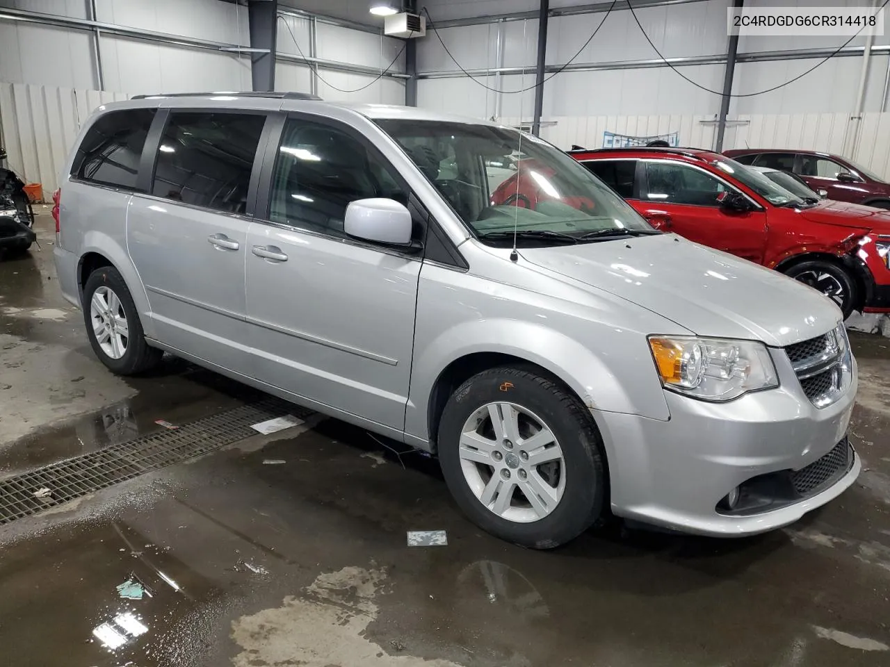 2012 Dodge Grand Caravan Crew VIN: 2C4RDGDG6CR314418 Lot: 52321624