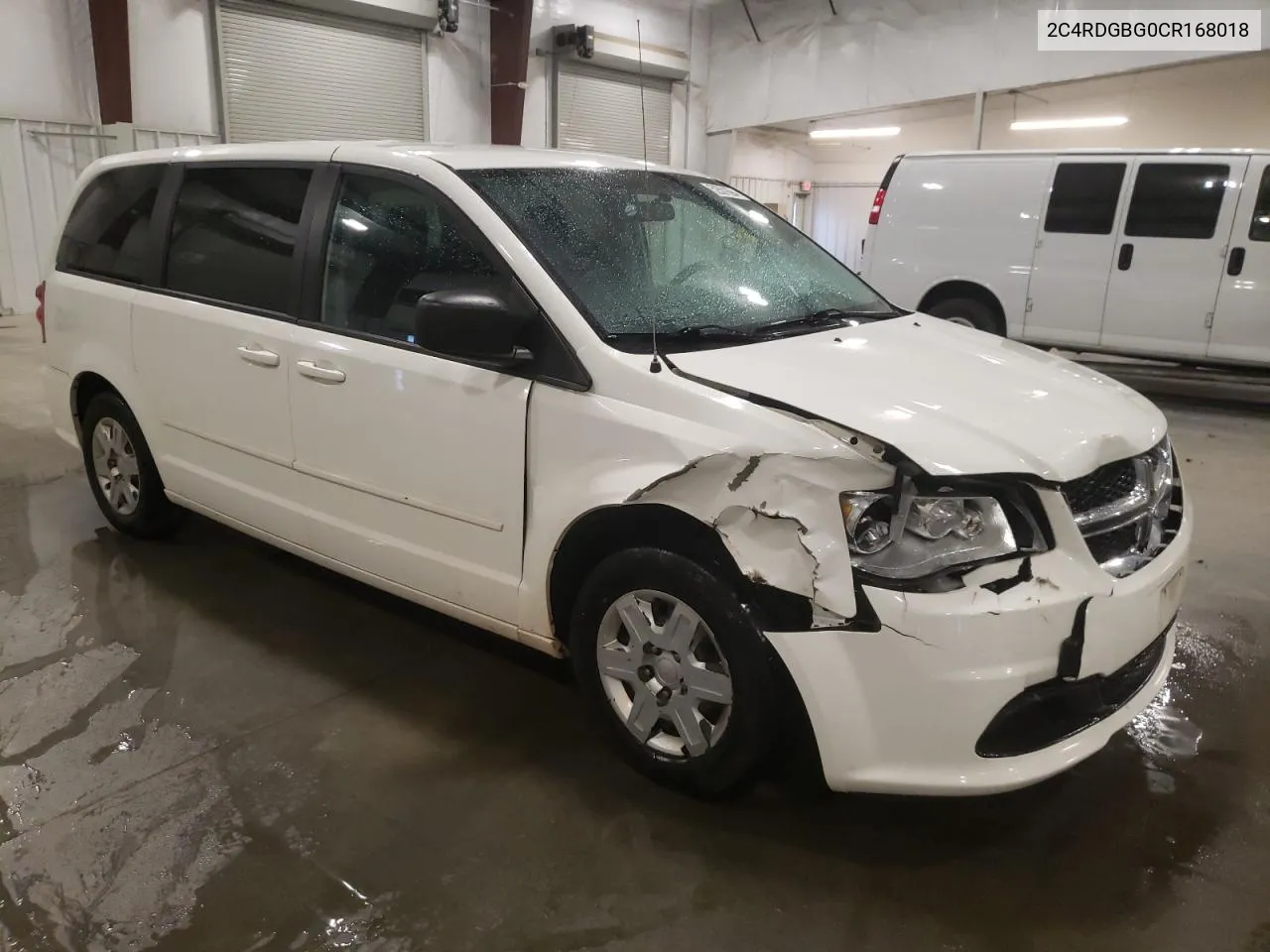 2012 Dodge Grand Caravan Se VIN: 2C4RDGBG0CR168018 Lot: 52501694