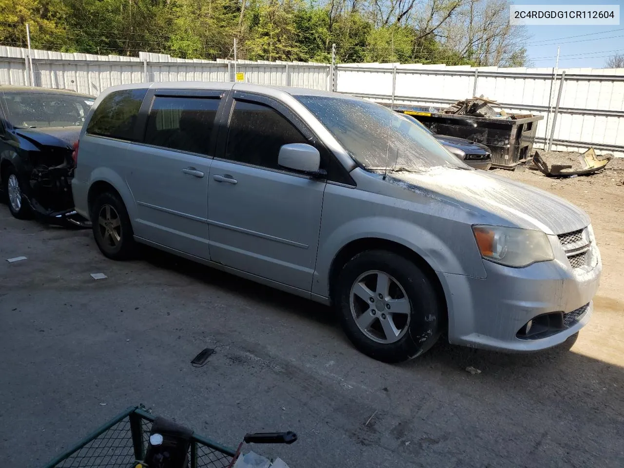 2012 Dodge Grand Caravan Crew VIN: 2C4RDGDG1CR112604 Lot: 53299484