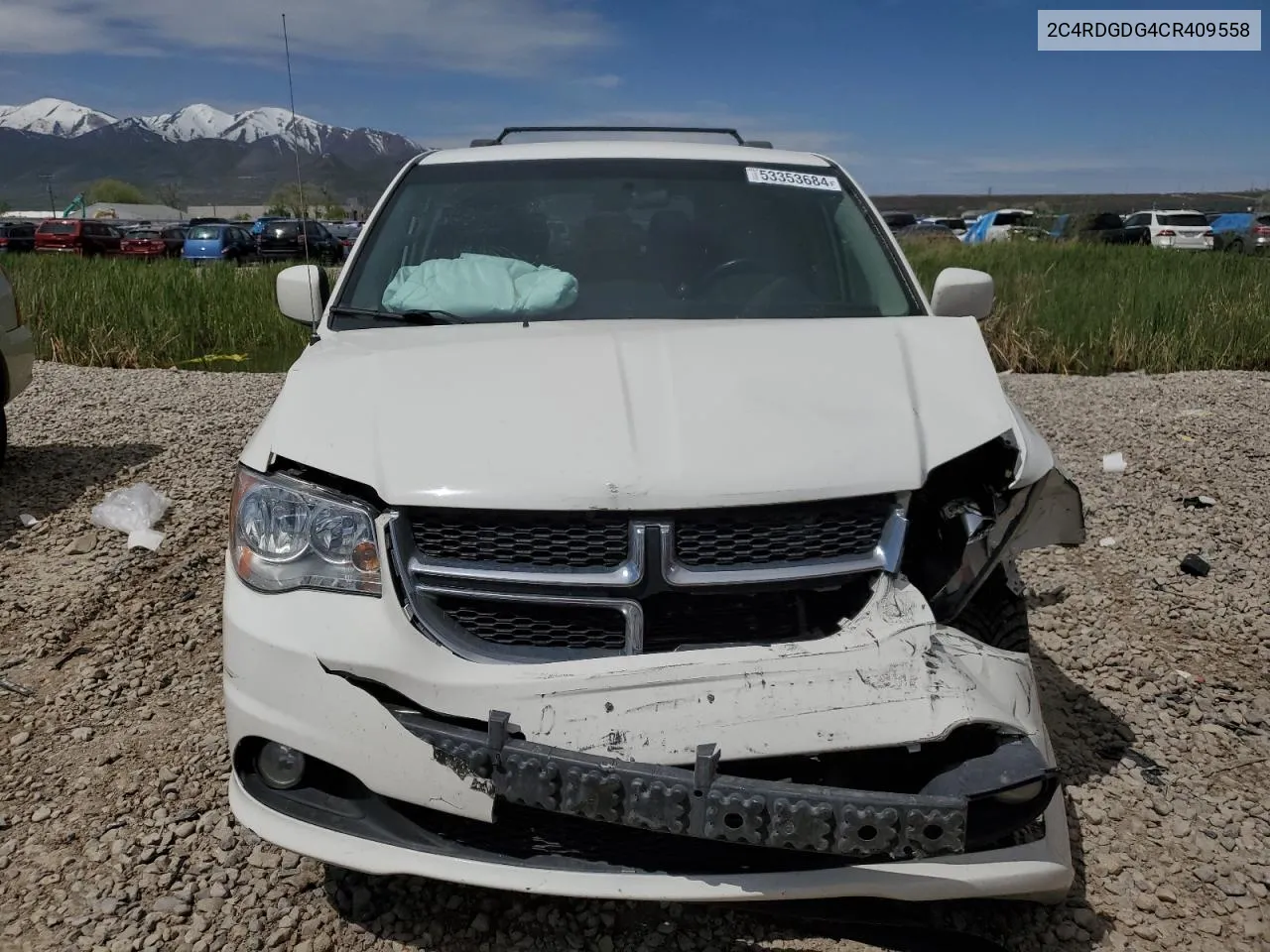 2012 Dodge Grand Caravan Crew VIN: 2C4RDGDG4CR409558 Lot: 53353684