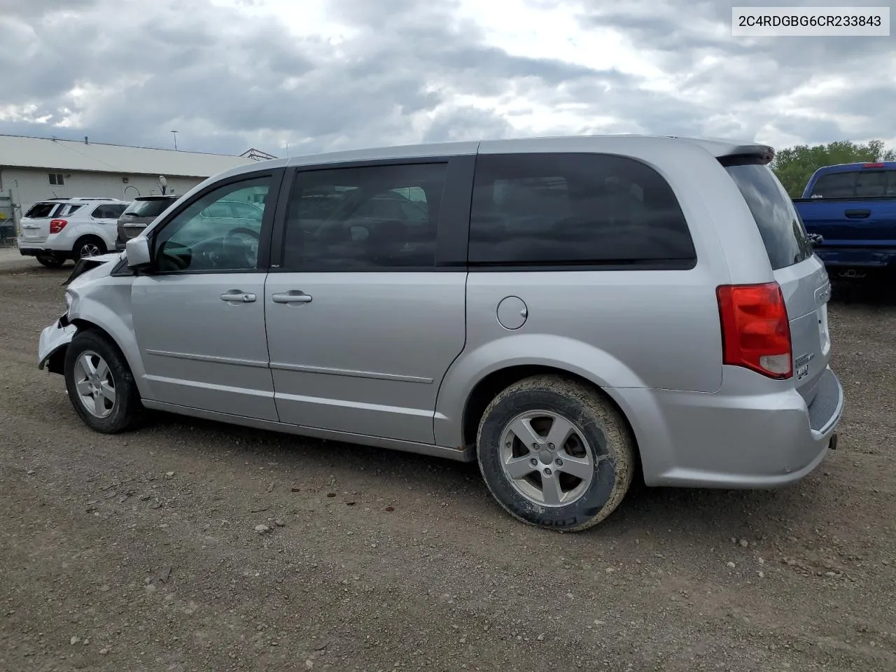 2012 Dodge Grand Caravan Se VIN: 2C4RDGBG6CR233843 Lot: 53439394