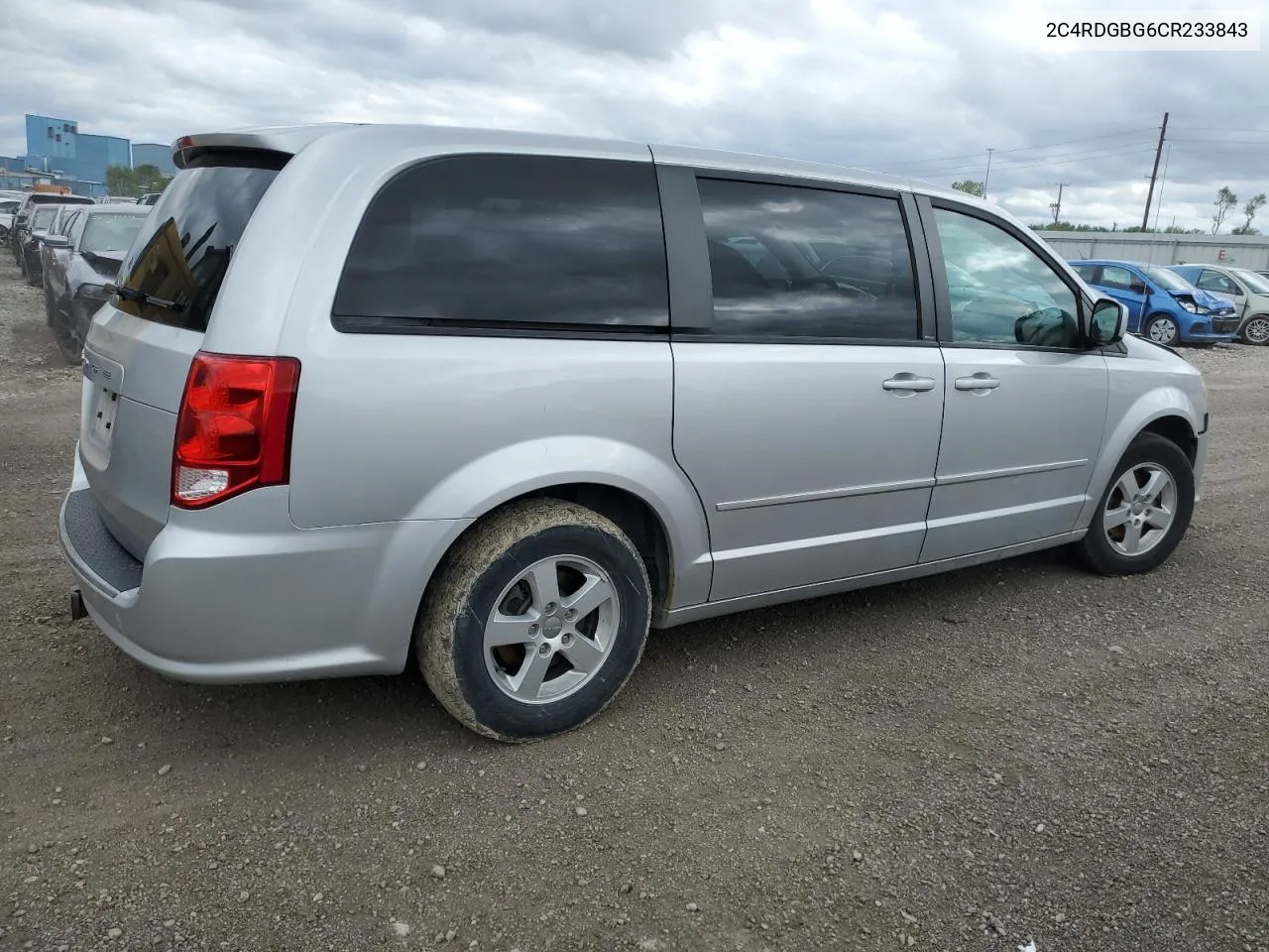 2012 Dodge Grand Caravan Se VIN: 2C4RDGBG6CR233843 Lot: 53439394